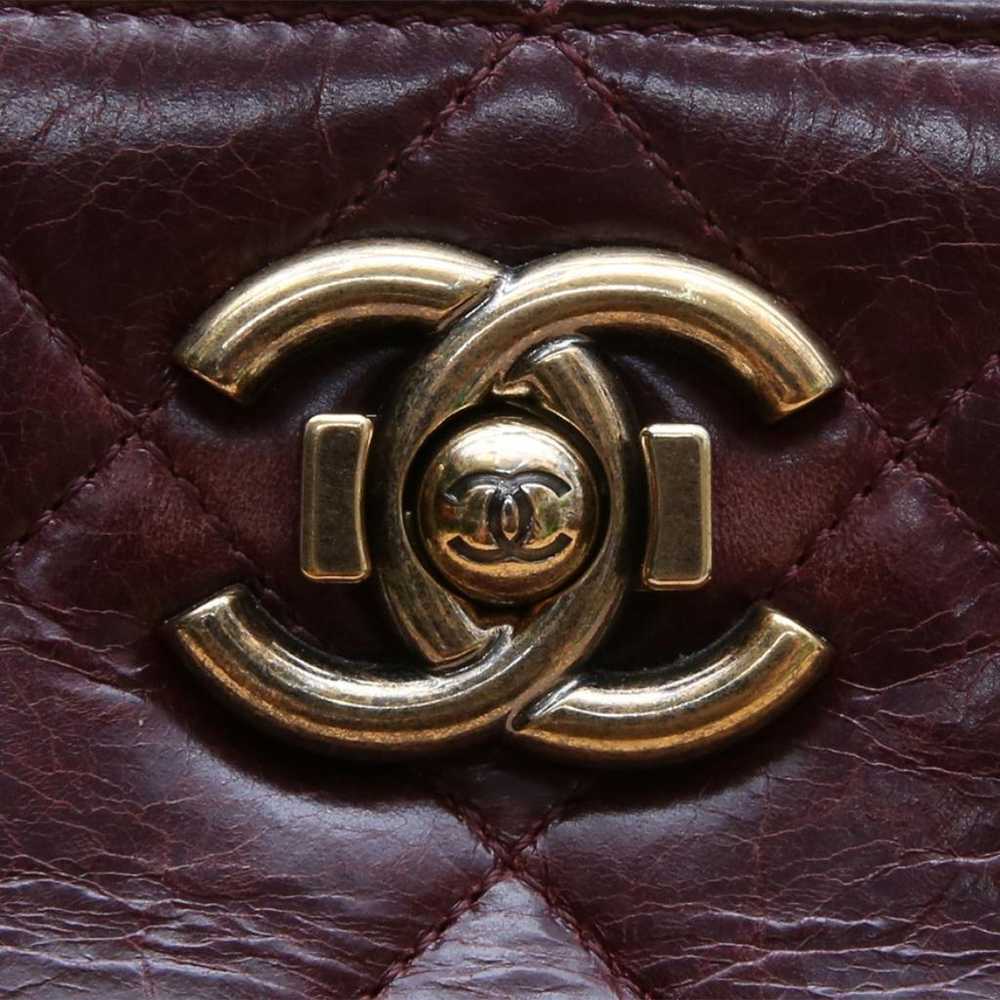 Chanel Classic Cc Shopping leather tote - image 5
