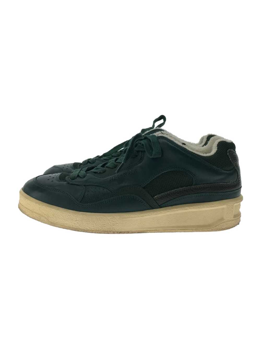 Jil Sander Low Cut Sneakers/41/Grn/Leather Shoes … - image 1