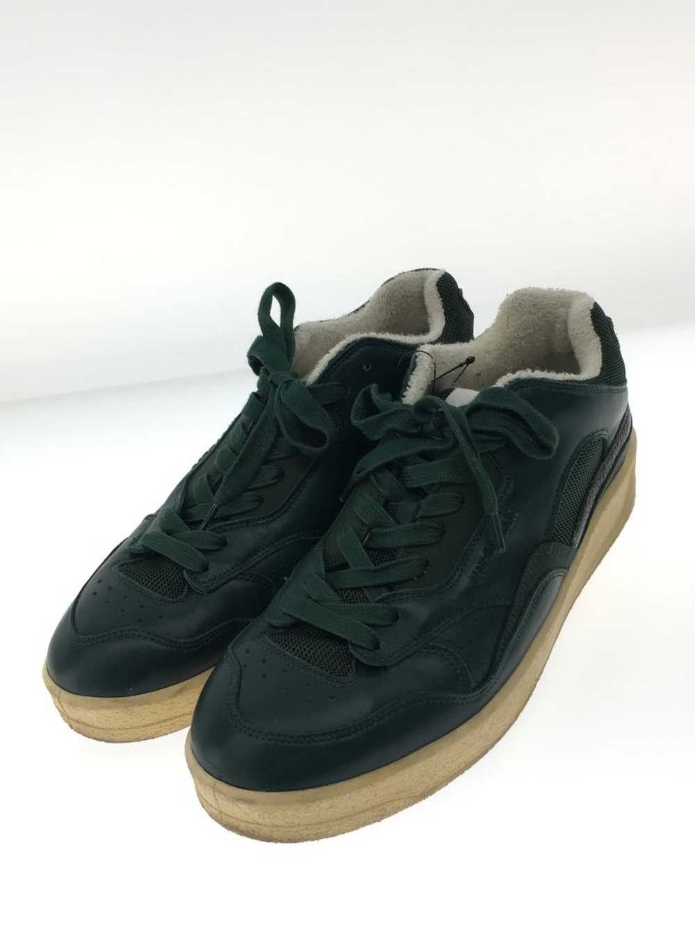 Jil Sander Low Cut Sneakers/41/Grn/Leather Shoes … - image 2