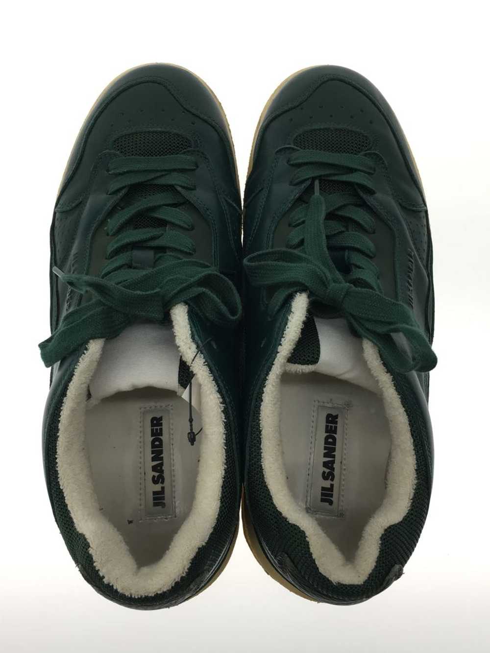 Jil Sander Low Cut Sneakers/41/Grn/Leather Shoes … - image 3