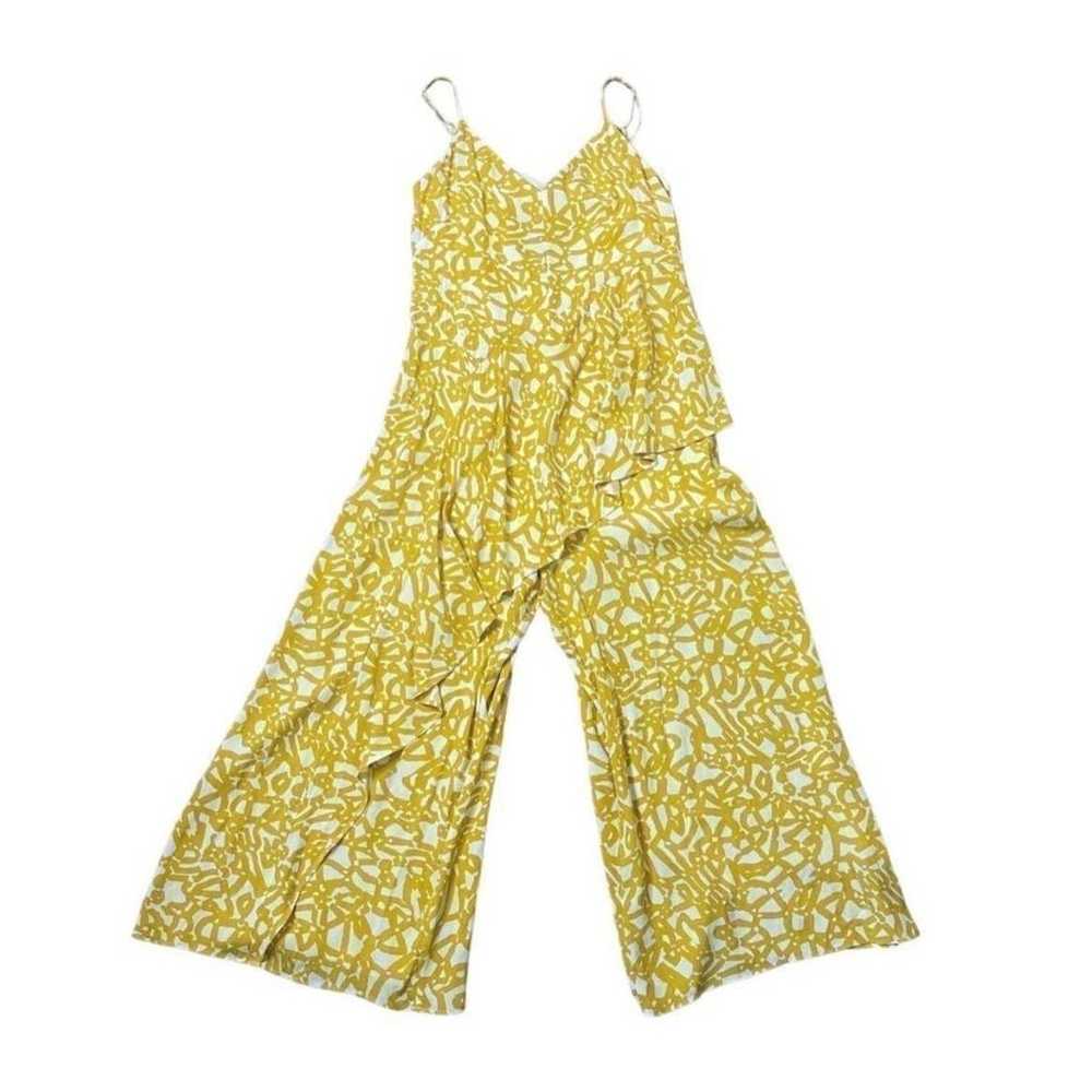 Maeve Anthropologie Abstract Printed Jumpsuit Siz… - image 4
