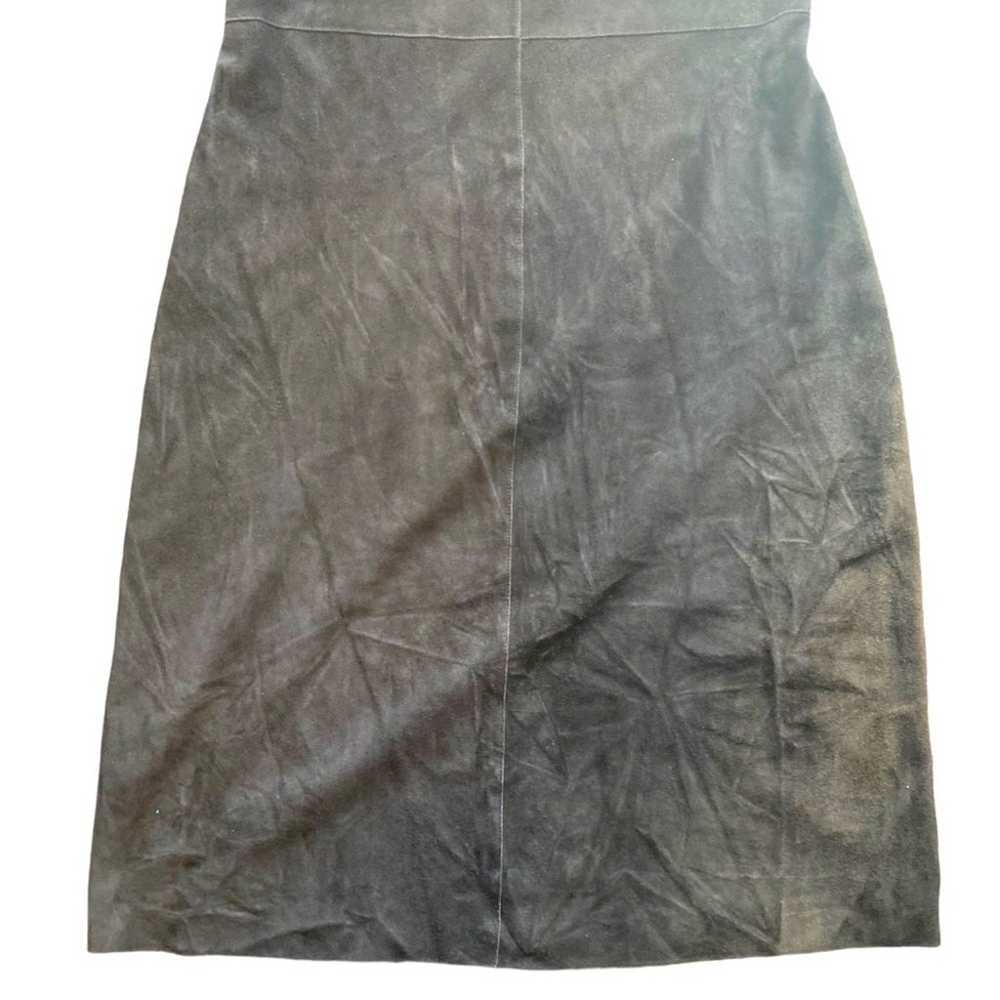Tahari Dark Brown Soft 100% Leather Strapless Min… - image 5