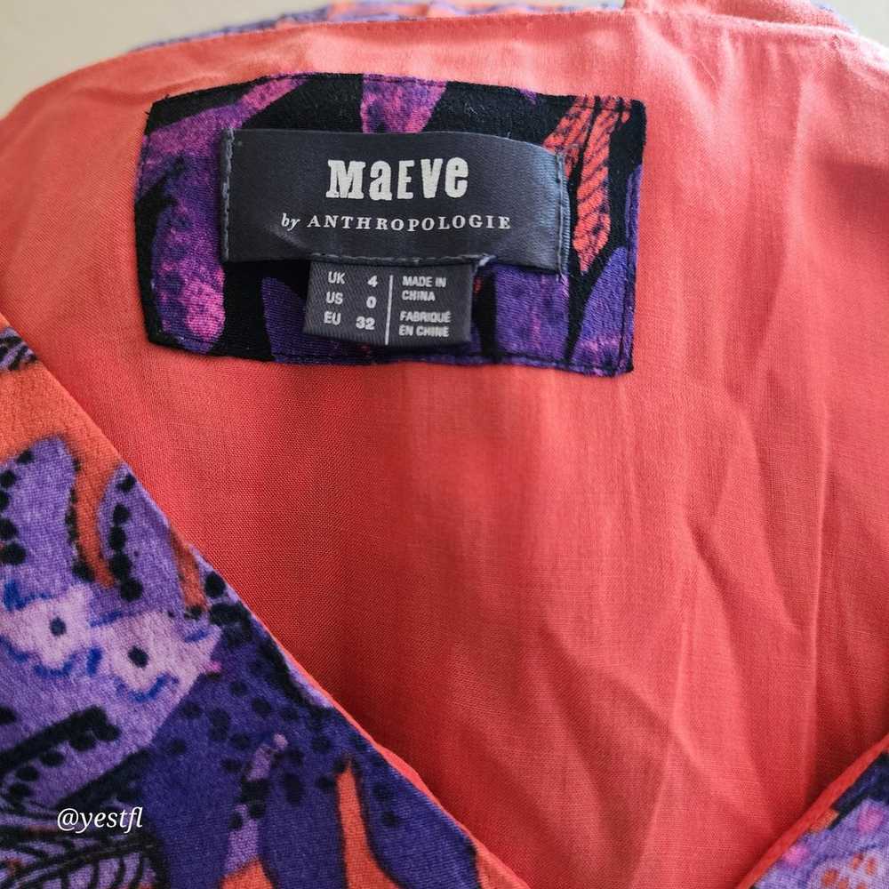 Anthropologie Maeve macie colorful maxi dress 0 - image 5