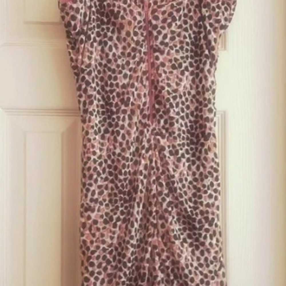 cheetah print dress - image 2