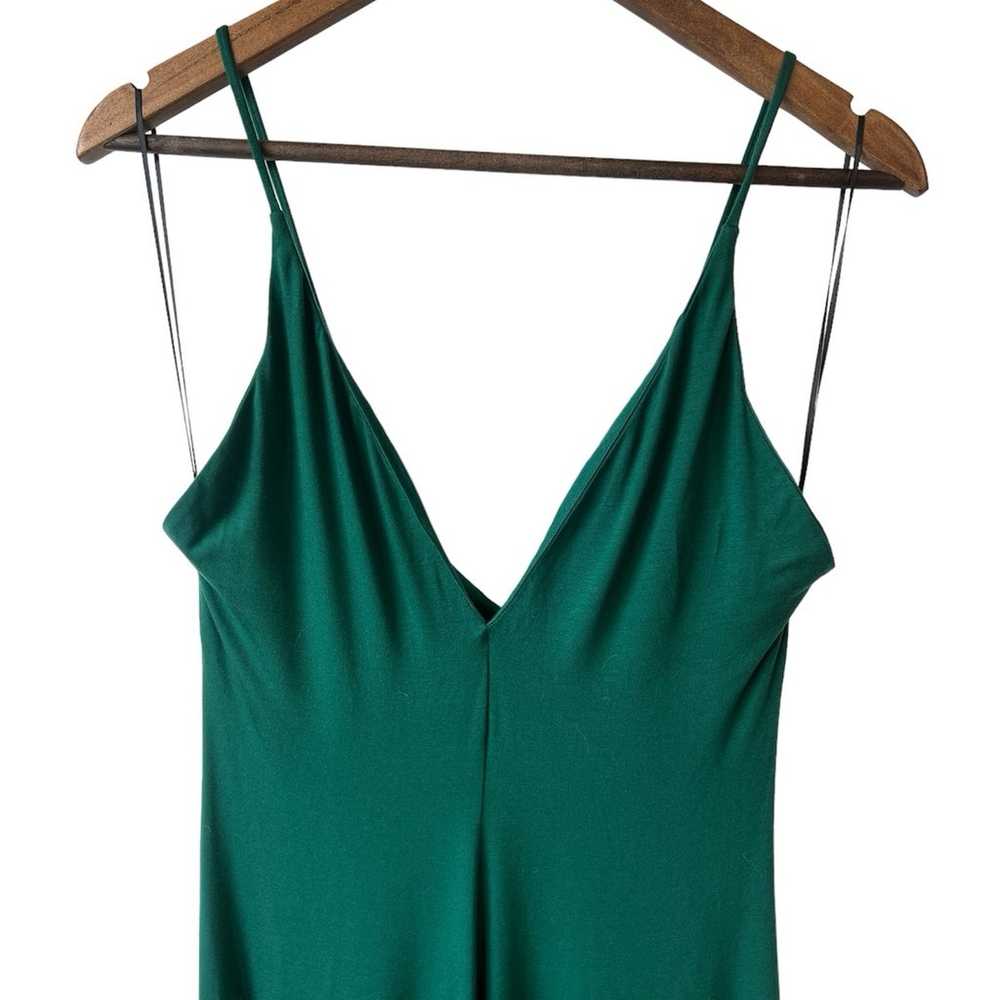 Reformation Emerald Green Strada Dress - image 4