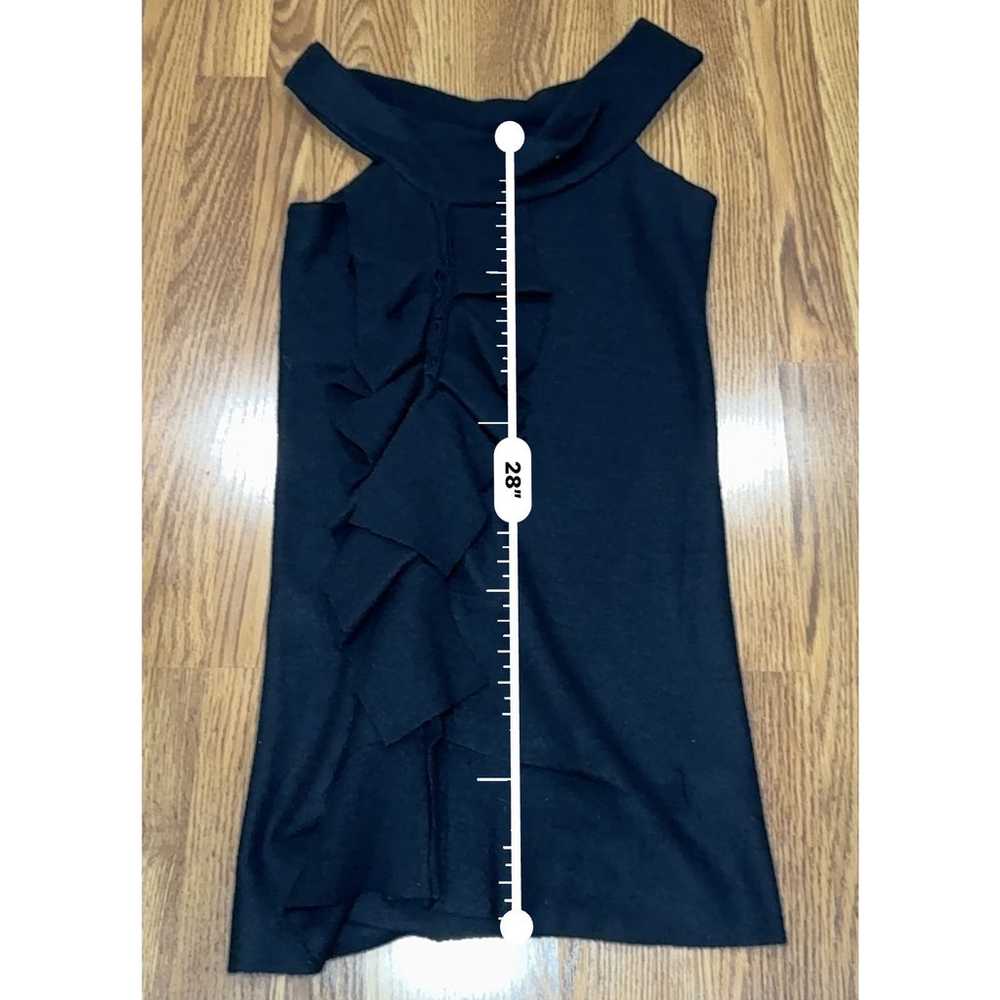 ALLSAINTS Black Mini Peekoa Wool Dress Size 2 - image 7