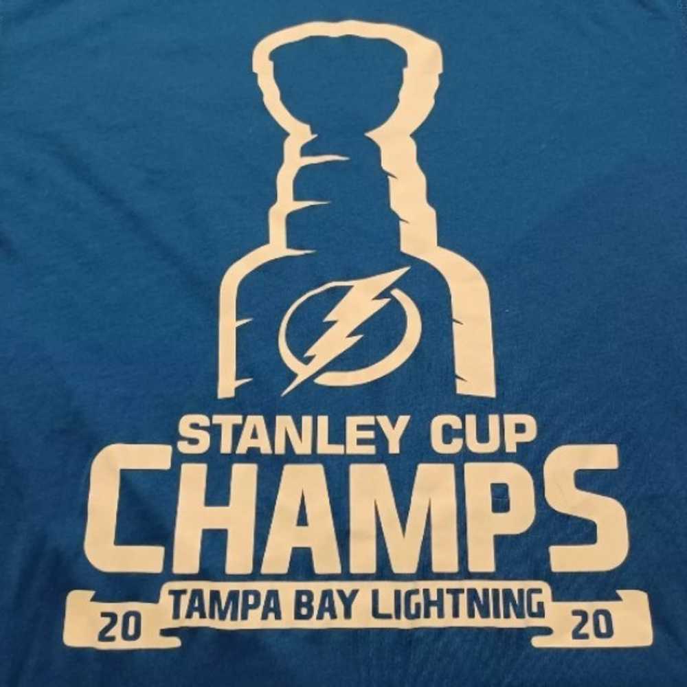 Tampa Bay Lightning 2020 Stanley Cup Champions T … - image 3
