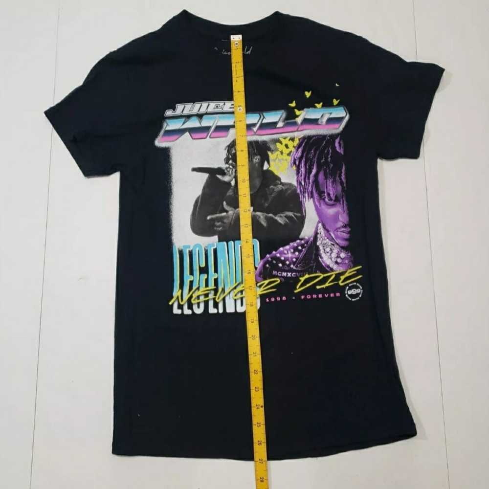 Juice Wrld T-shirt Mens Small Black "Legends Neve… - image 7