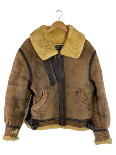 Used AVIREX Jacket/38/Sheep Leather/Brown/Plain/B… - image 1
