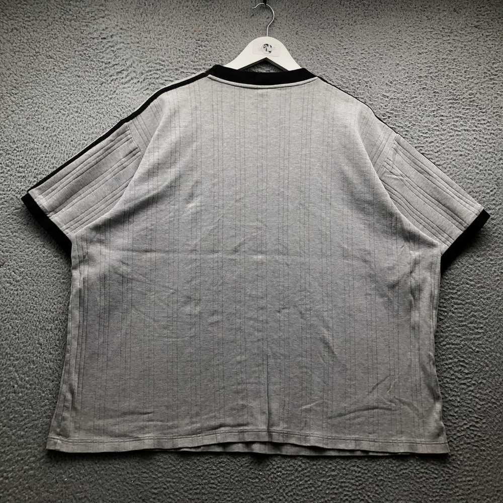 Vintage Adidas T-Shirt Men 2XL Short Sleeve Ringe… - image 5