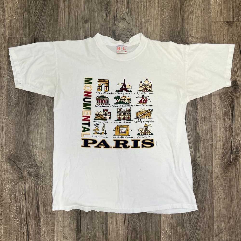 Vintage Paris France T-shirt - image 1