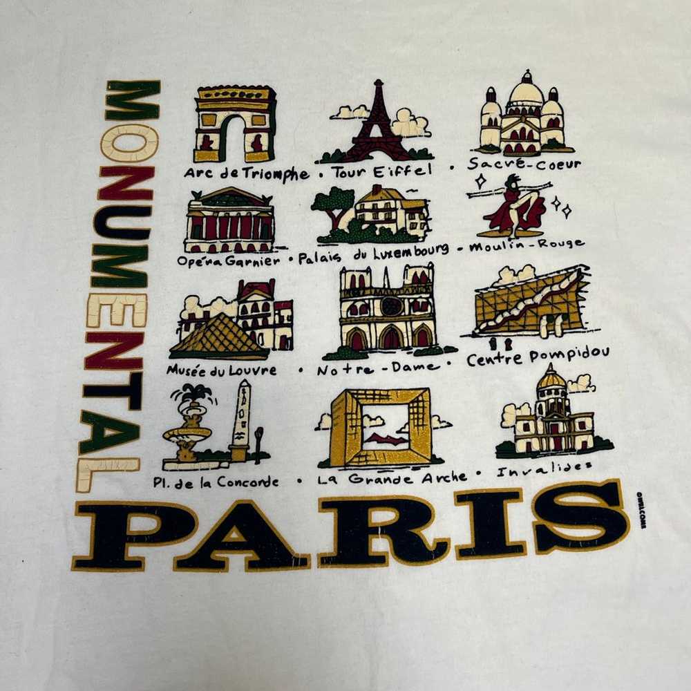 Vintage Paris France T-shirt - image 2