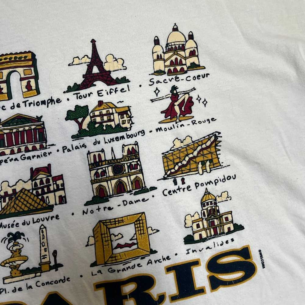 Vintage Paris France T-shirt - image 6