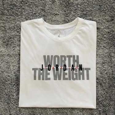 Men’s Jordan T-Shirt, Worth The Weight, DRI-FIT - image 1