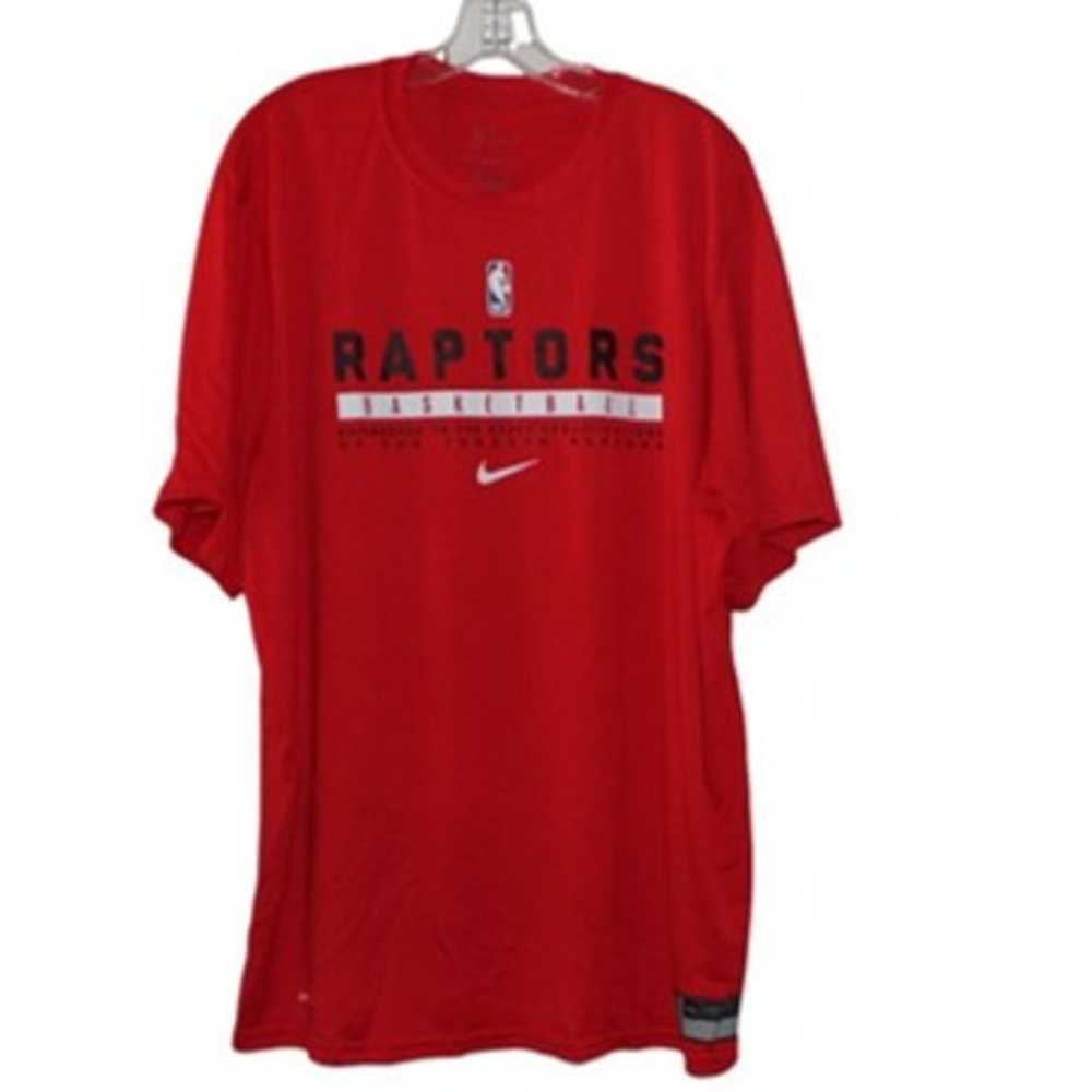 Nike NBA Toronto Raptors DriFit Shooting Shirt Me… - image 1