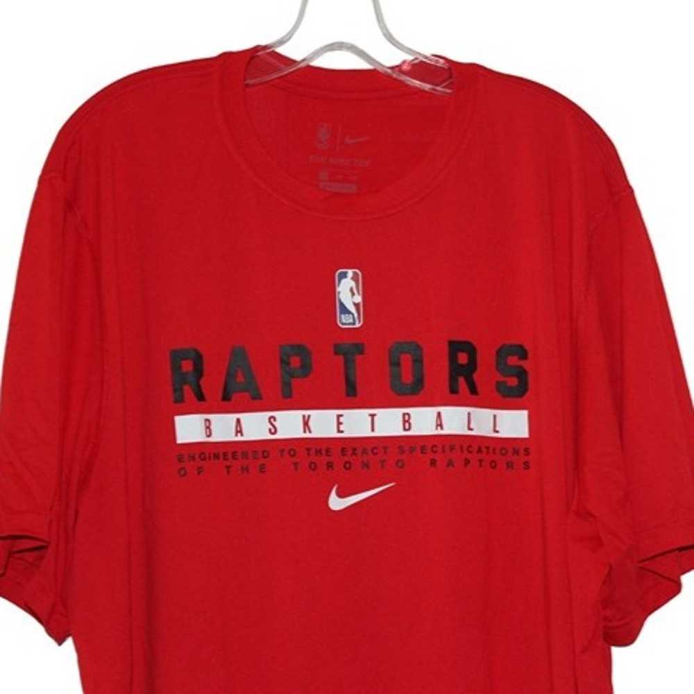 Nike NBA Toronto Raptors DriFit Shooting Shirt Me… - image 2