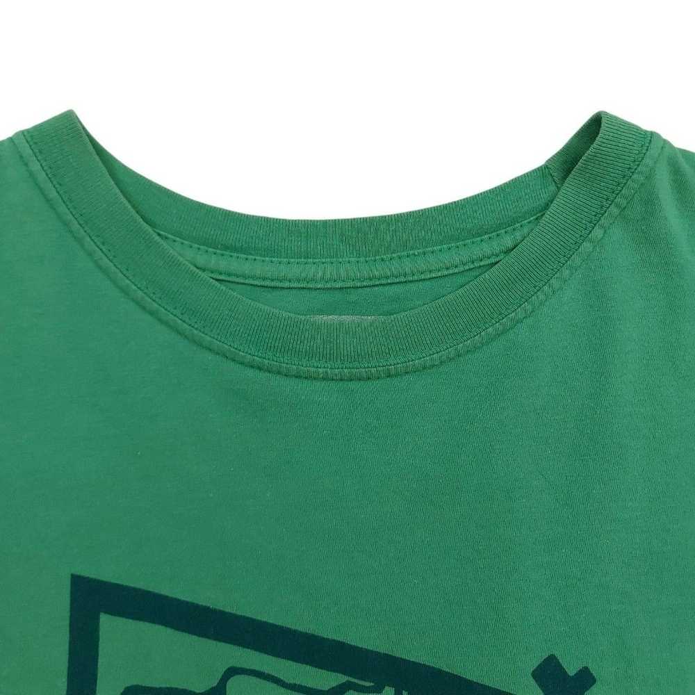 Marmot T-Shirt Mens Large Green Crew Neck Short S… - image 4