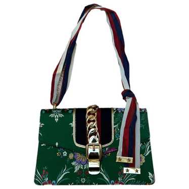 Gucci Sylvie silk handbag - image 1
