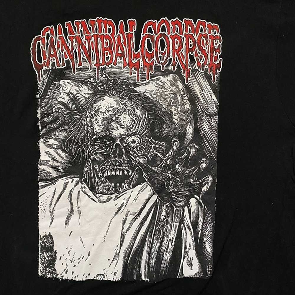 Cannibal Corpse Zombie Death Metal Band Tee XL - image 2