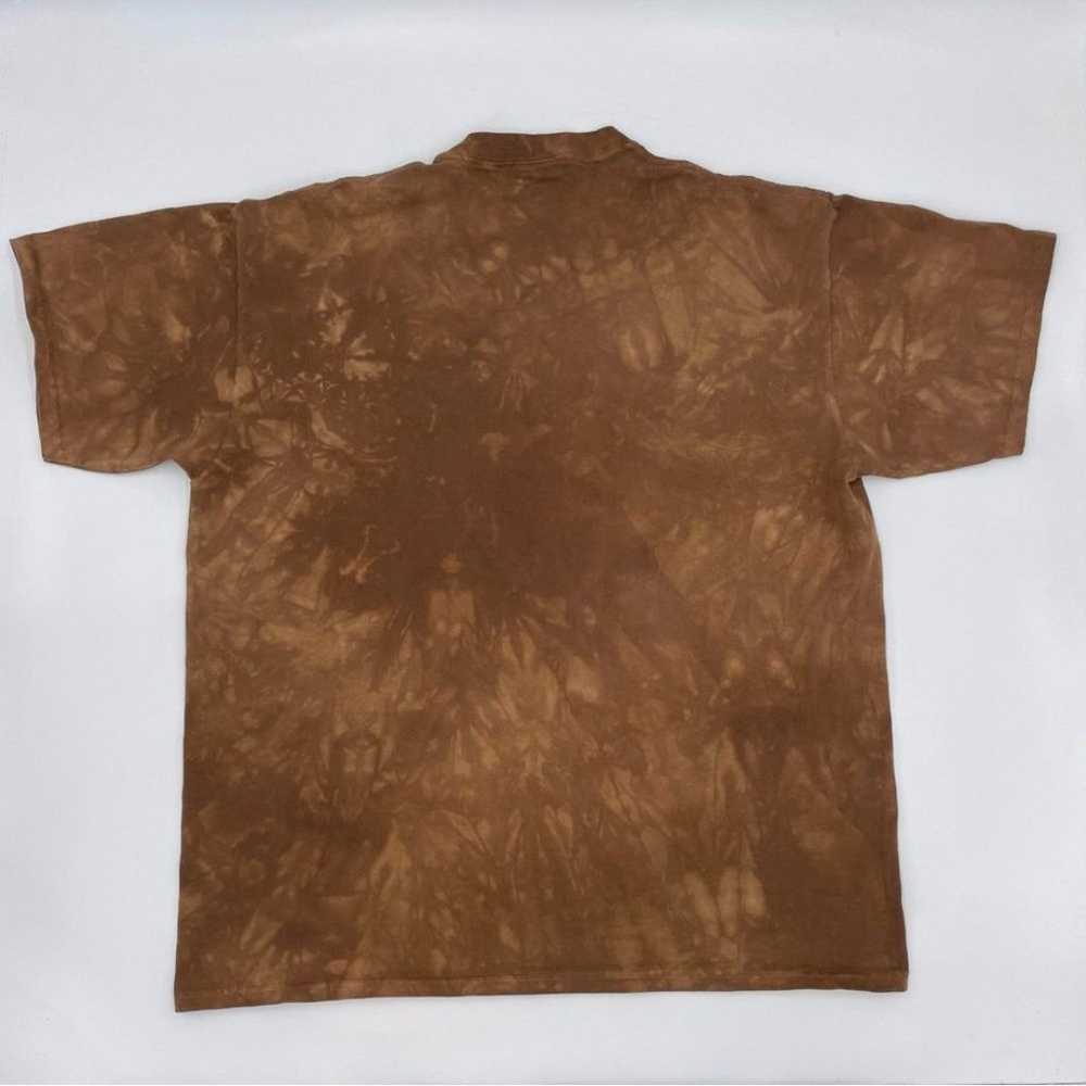 The Mountain Wolf Pack Graphic Tee Brown Tie-Dye … - image 6