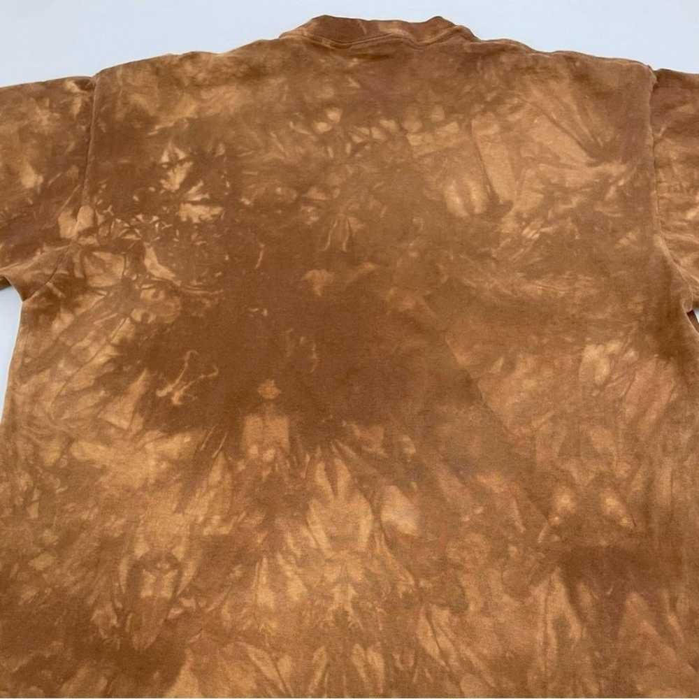 The Mountain Wolf Pack Graphic Tee Brown Tie-Dye … - image 7