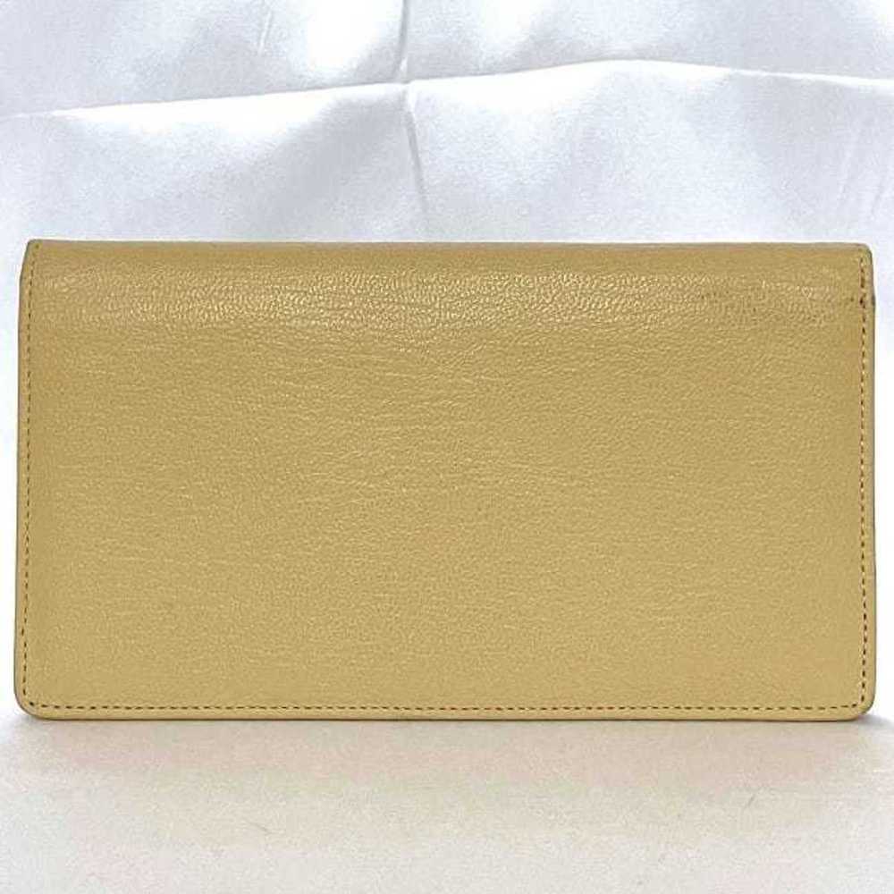 Chanel Chanel Bi-fold Long Wallet Beige Coco Mark… - image 2
