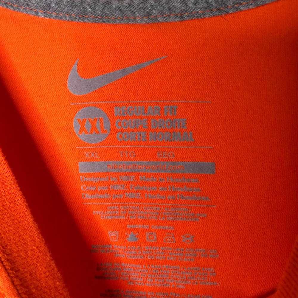 Nike XXL Regular Fit Denver Broncos Orange Cotton… - image 4