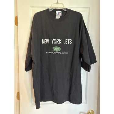 New York Jets Embroidered Logo Athletic TShirt