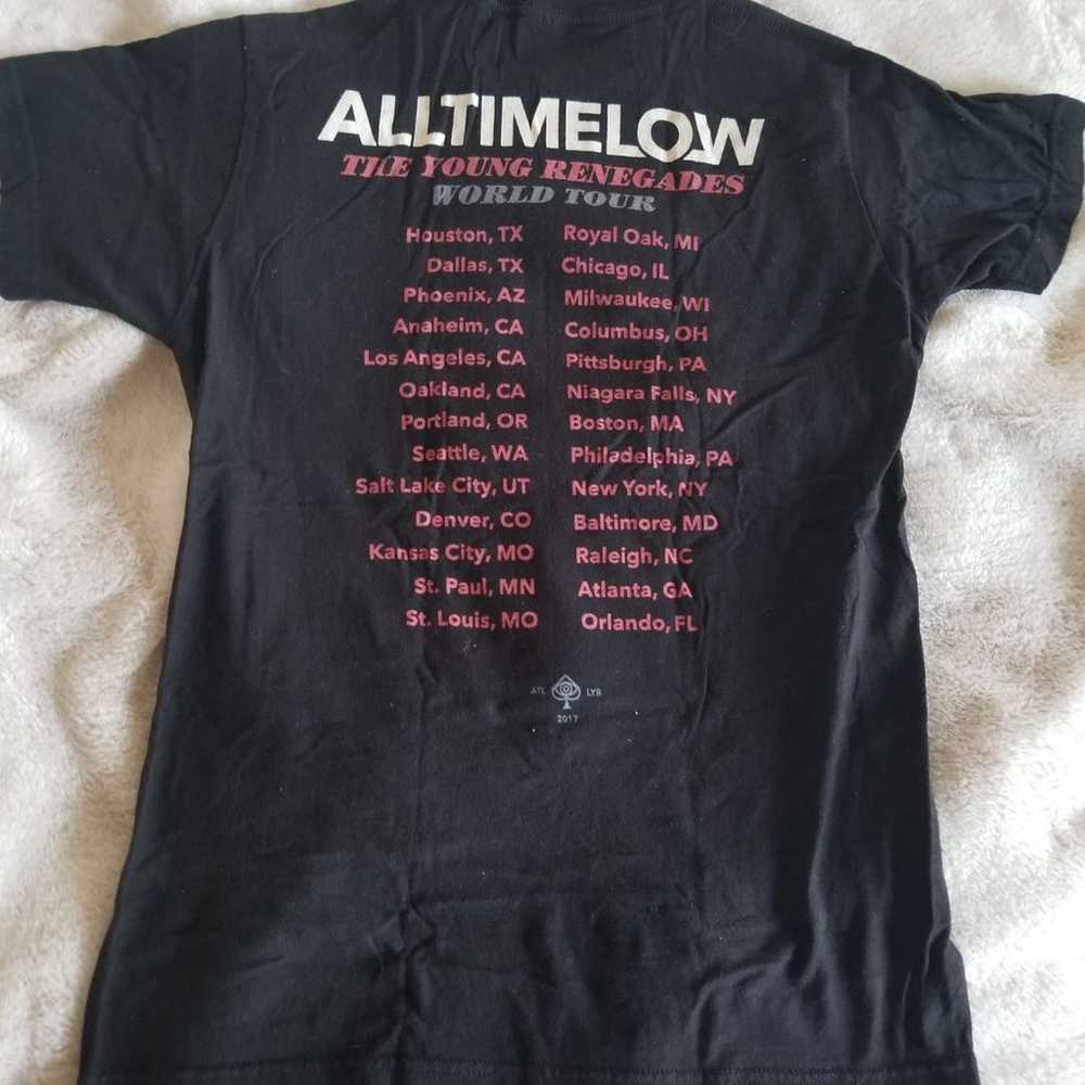 All Time Low last young renegades tour t - image 4