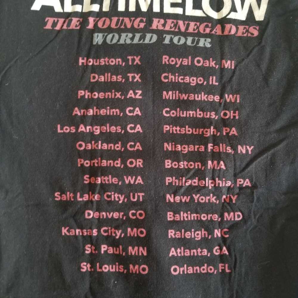 All Time Low last young renegades tour t - image 5