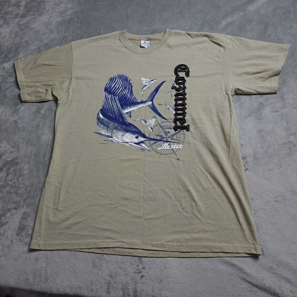 Cozumel Mexico Yazbek Graphic T-Shirt Men's XL Ta… - image 1