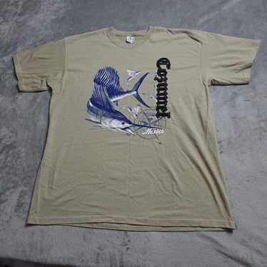 Cozumel Mexico Yazbek Graphic T-Shirt Men's XL Ta… - image 1