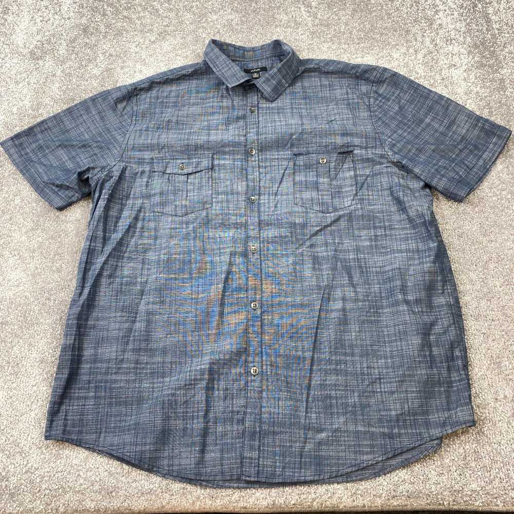 Alfani Alfani Button-Up Shirt Men's XXL 2XL Short… - image 1