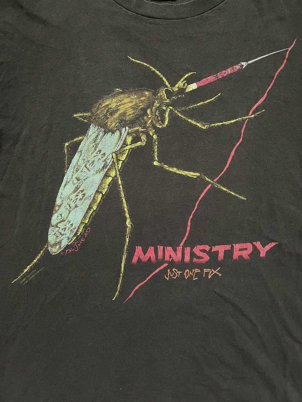 Band Tees × Rock Tees × Vintage Faded 1992 Minist… - image 2