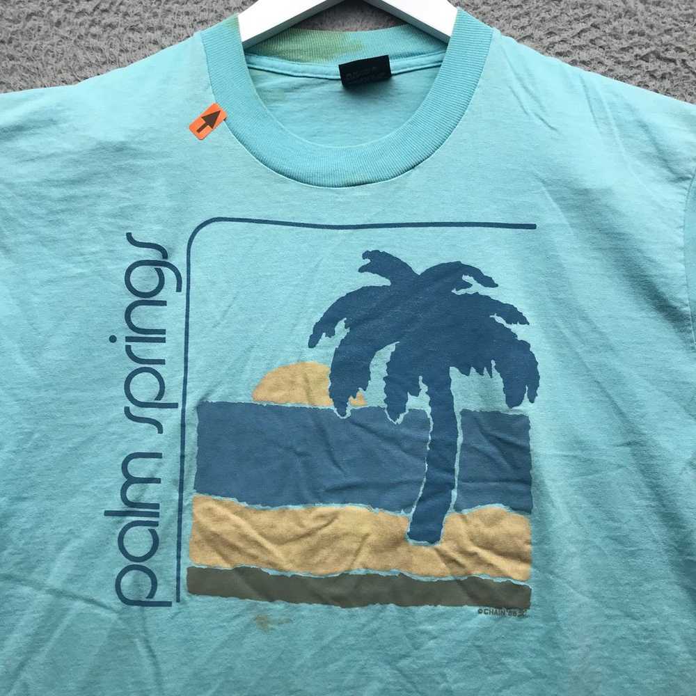 Vintage 80s Screen Stars Best Palm Springs T-Shir… - image 4