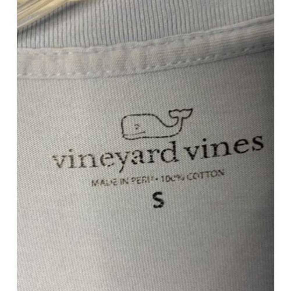 VINEYARD VINES Logo Men TEXAS Flag Whale Long Sle… - image 3