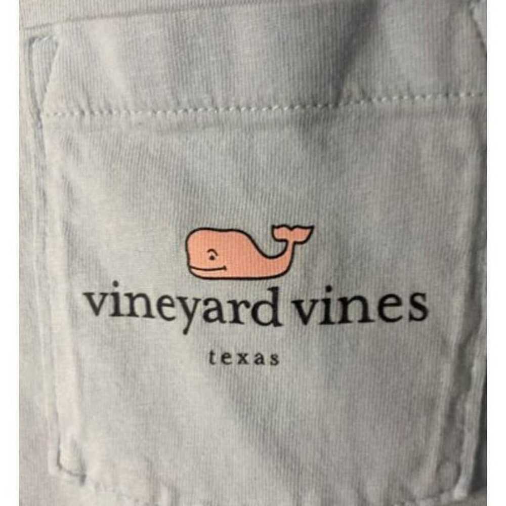 VINEYARD VINES Logo Men TEXAS Flag Whale Long Sle… - image 4