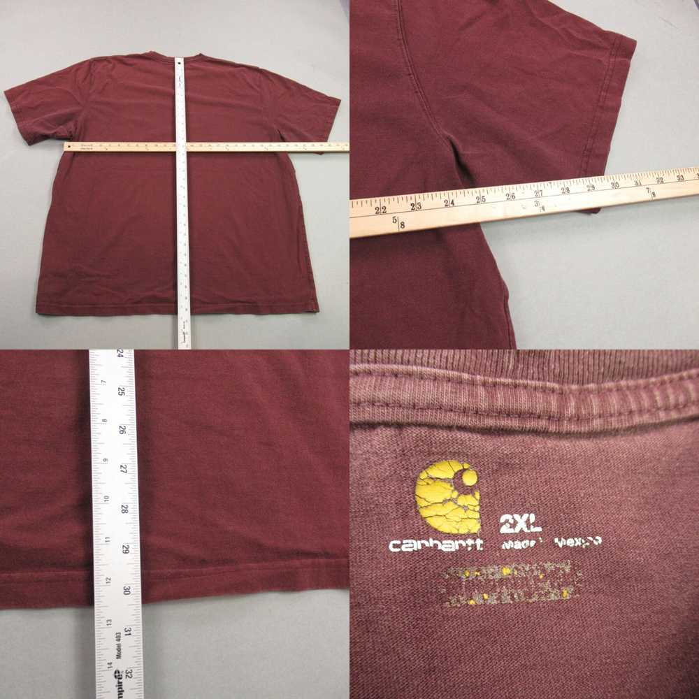 Carhartt Carhartt Shirt Mens 2XL Short Sleeve Cre… - image 4