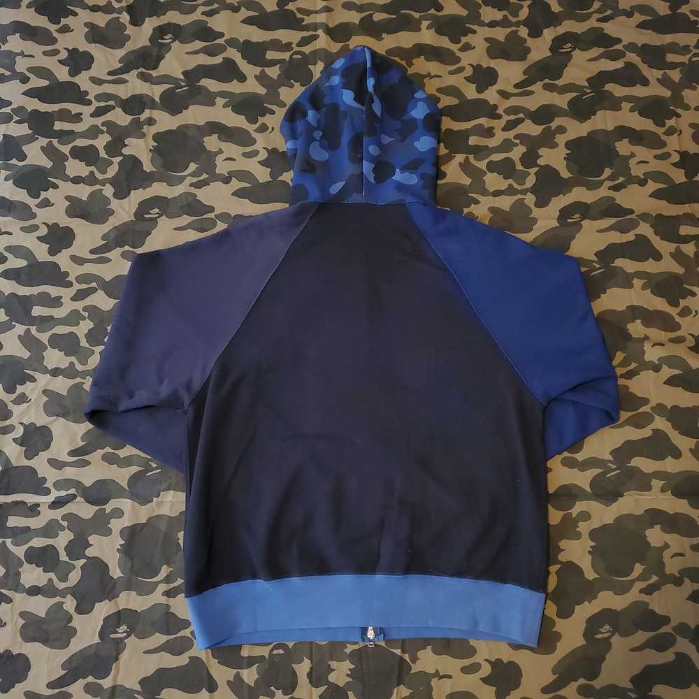 Bape Crazy Camo College Relaxed Full Zip Hoodie - image 2