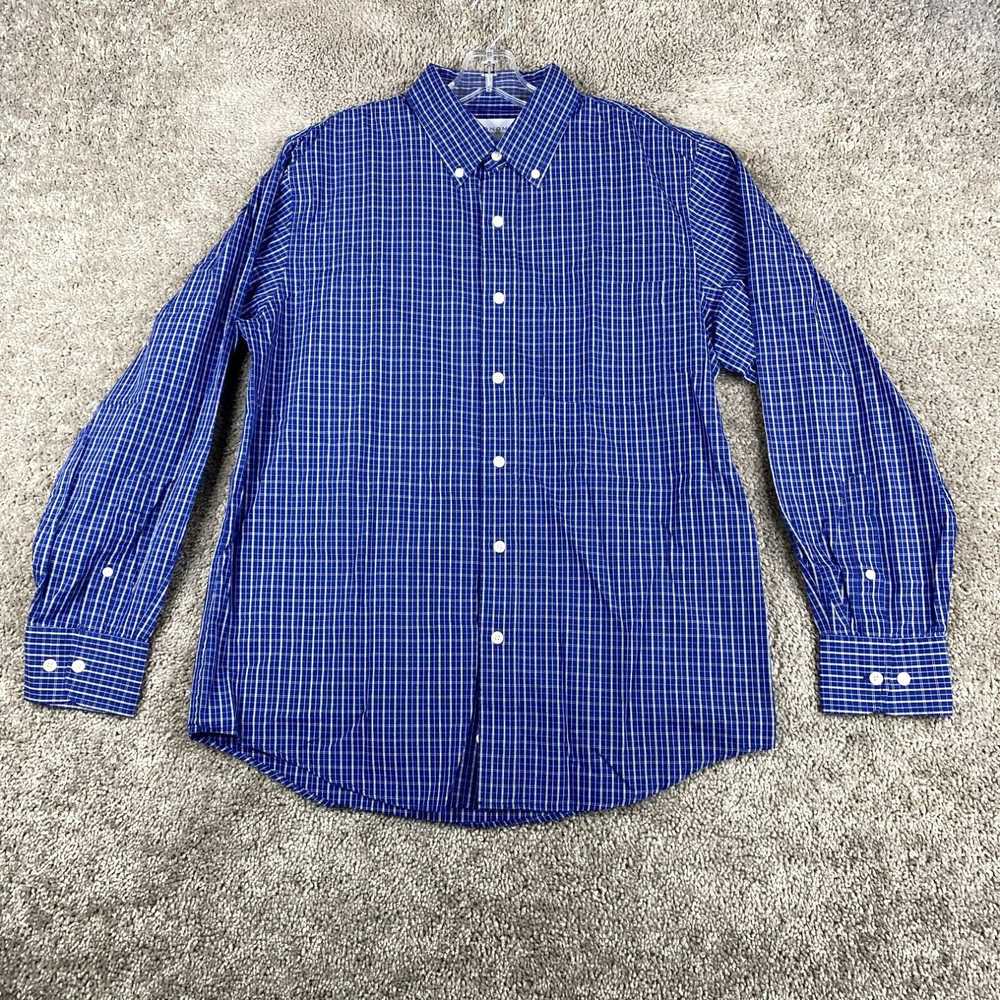 Vintage Sonoma Button-Up Shirt Men's Size M Blue … - image 1