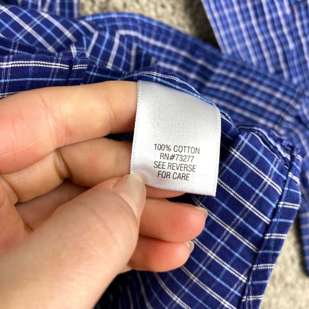 Vintage Sonoma Button-Up Shirt Men's Size M Blue … - image 3