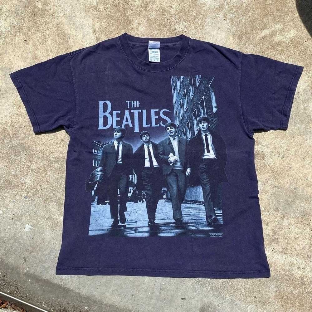 Band Tees × Tee Shirt × Vintage Vtg.00s The Beatl… - image 1