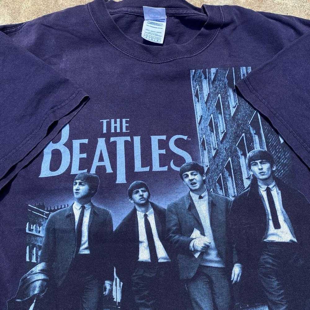 Band Tees × Tee Shirt × Vintage Vtg.00s The Beatl… - image 3