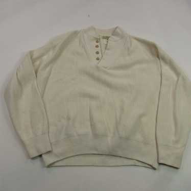 Vintage LL Bean Sweater Mens XL Long Sleeve Pullo… - image 1