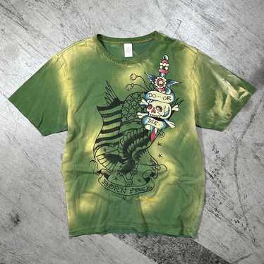 Cyber Y2K Ed Hardy graphic t-shirt - image 1
