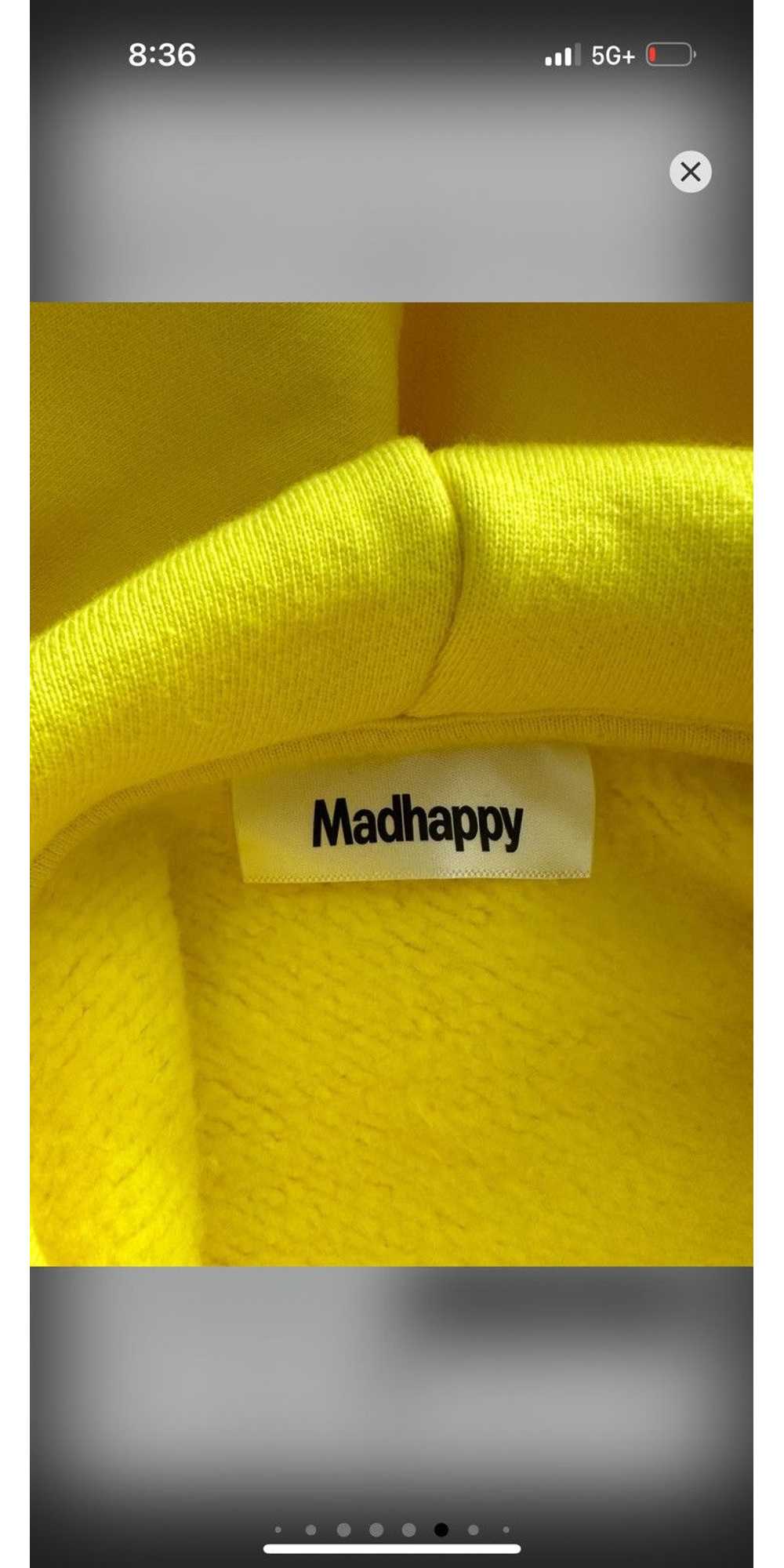 Madhappy 💛Madhappy💛Snapchat Boxy Fit Hoodie Siz… - image 2