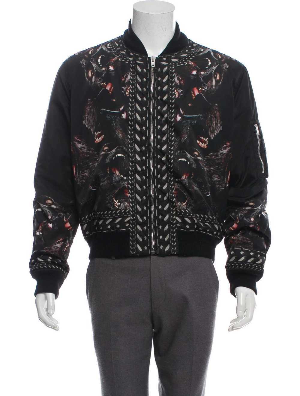 Givenchy Givenchy monkey bomber jacket - image 7