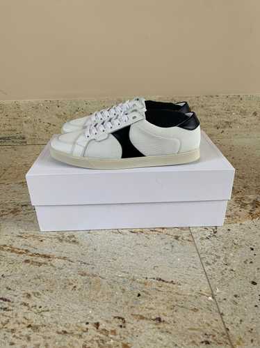 Celine Triomphe Low Top in Black & White