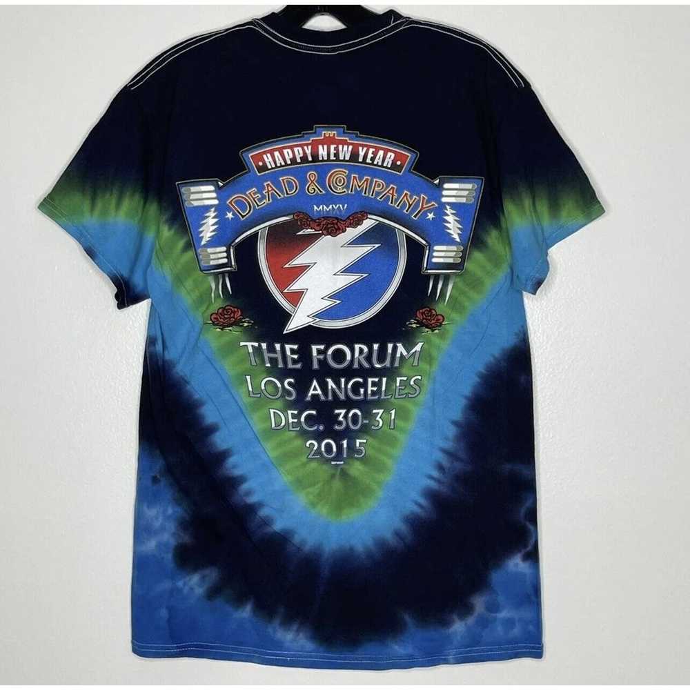 Dead & Co Tie Dye New Year's Eve 2015 Concert T-S… - image 2