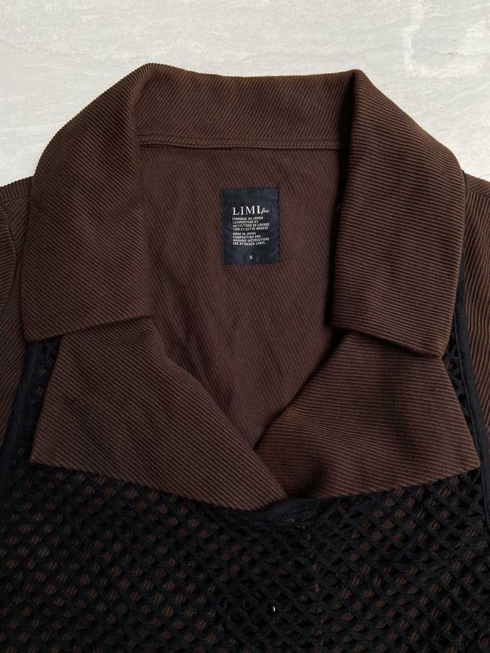 Limi Feu × Yohji Yamamoto LIMI FEU Brown Blazer V… - image 10